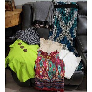 Women's Tunic Leggings Dress Bundle Deal - Sz Small(5-7) 7 Piece